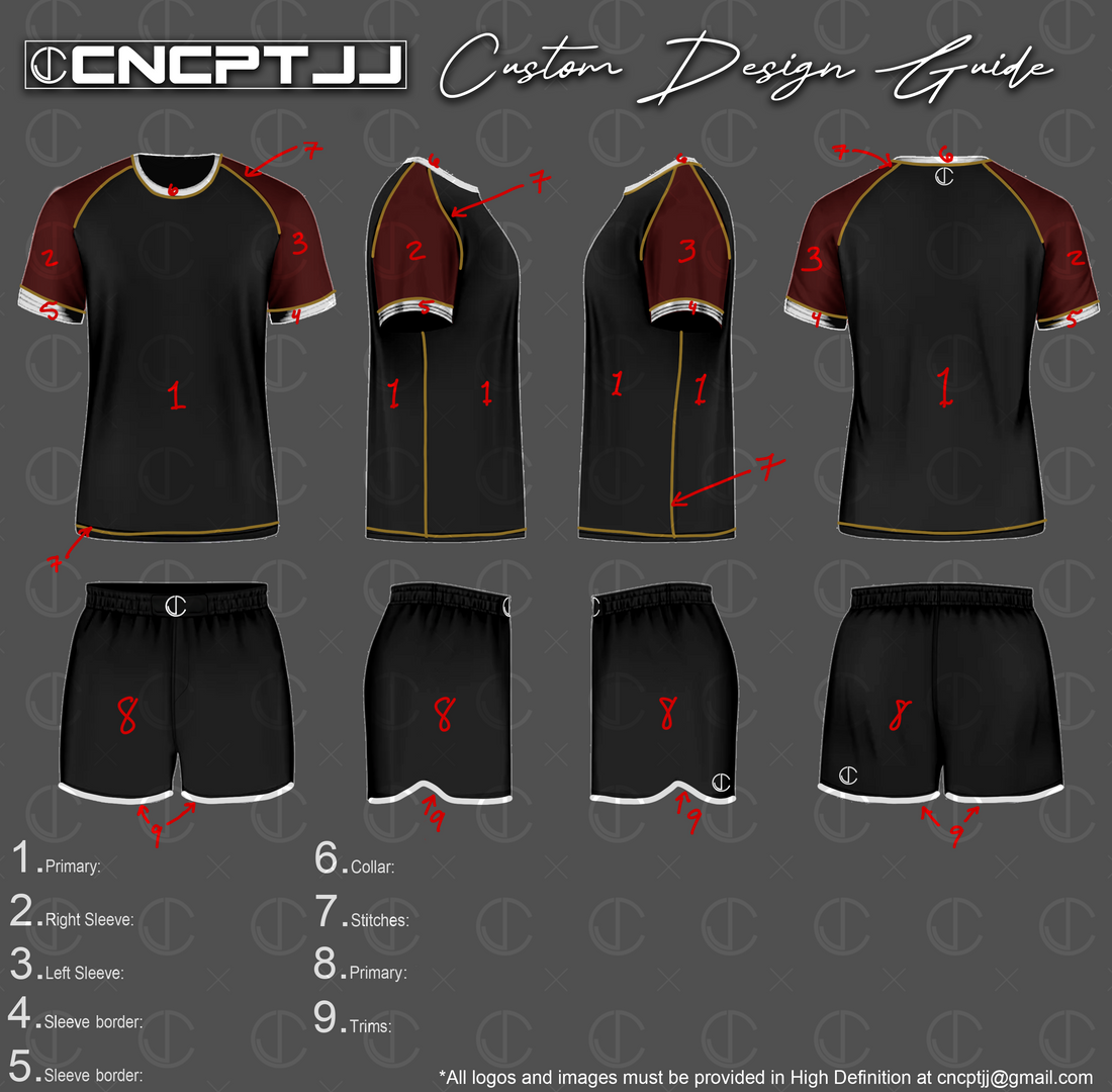 Custom Design Outfit Instructions and Pricing